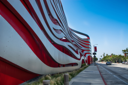 Budova muzea - nová fasáda